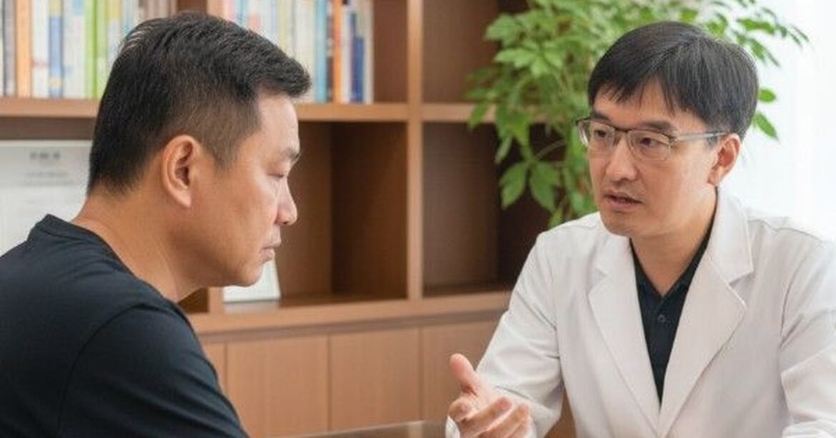 醫師在講解提升免疫力的五大秘訣，明亮的教室內景