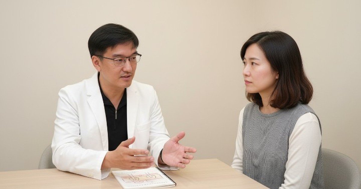 吳芮醫師講解敏感肌雷射療程的安全指導