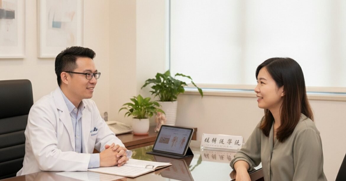 吳芮醫師介紹醫師建議的肉毒桿菌，改善眉毛與眼皮下垂問題。