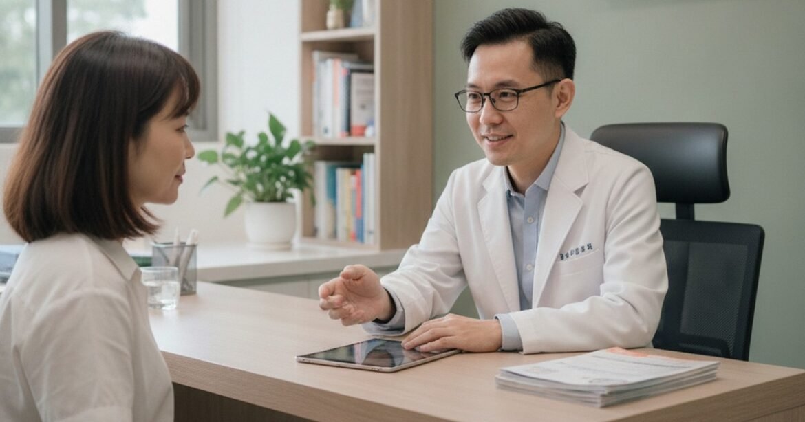 吳芮醫師說明無痕筋膜拉提術後照護，讓您快速恢復。