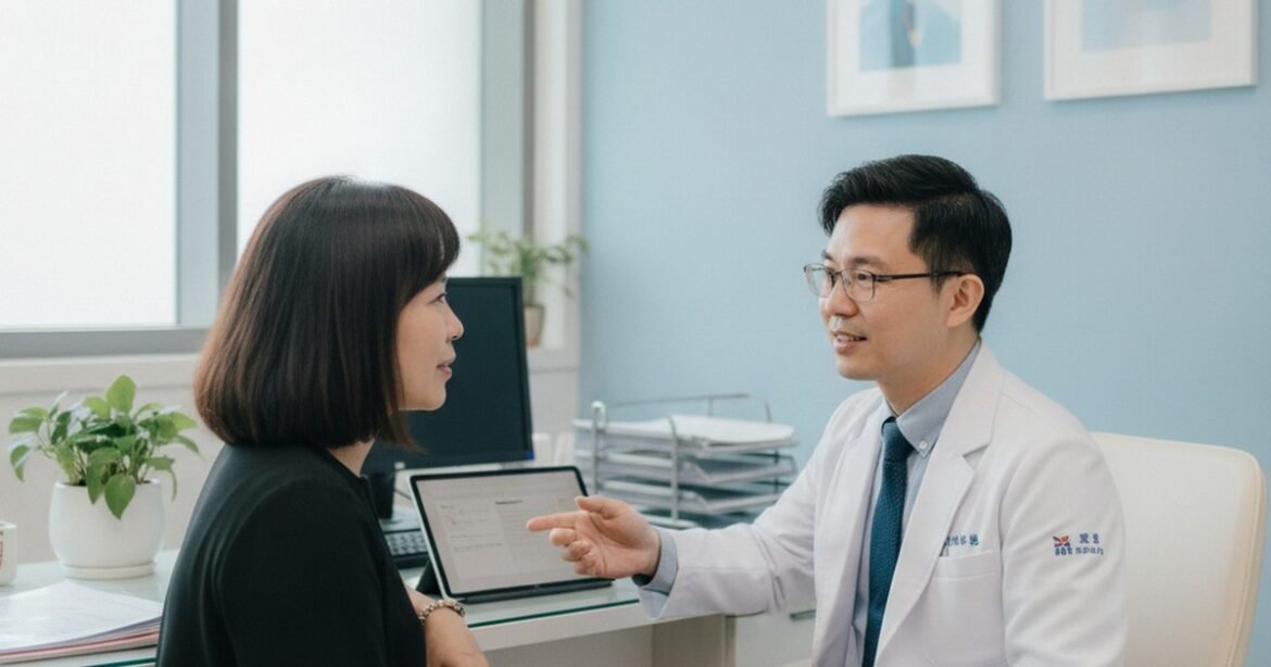 吳芮醫師說明瘦身後臉鬆的成因與改善方式